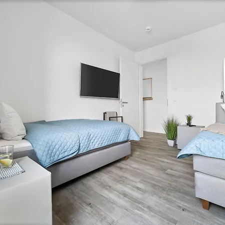 Beachwavefour- 2og, Meerblick, Balkon, Kamin, Sauna Apartment Olpenitz