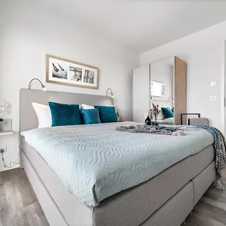 Apartment Beachwavefour- 2og, Meerblick, Balkon, Kamin, Sauna *