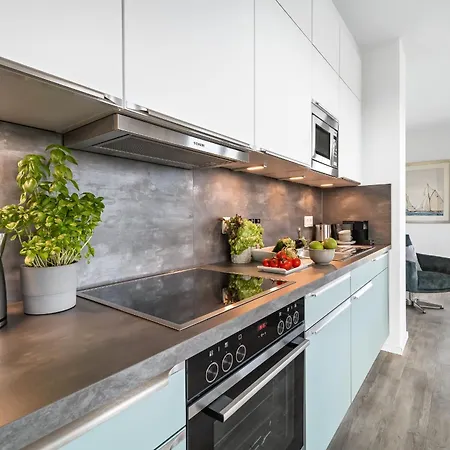 Apartment Beachwavefour- 2og, Meerblick, Balkon, Kamin, Sauna Olpenitz