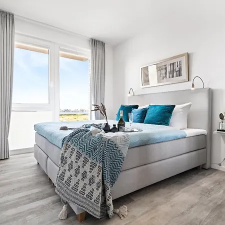 Beachwavefour- 2og, Meerblick, Balkon, Kamin, Sauna Apartment
