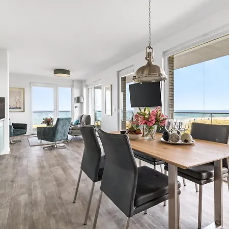 Beachwavefour- 2og, Meerblick, Balkon, Kamin, Sauna Apartment Olpenitz